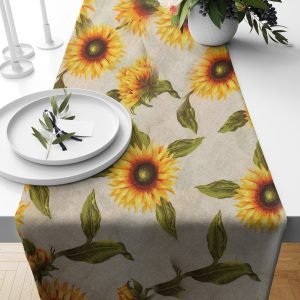 Ptextil - Текстилни продукти Тишлайфер "Слънчогледи" , в размер 40/140 см.