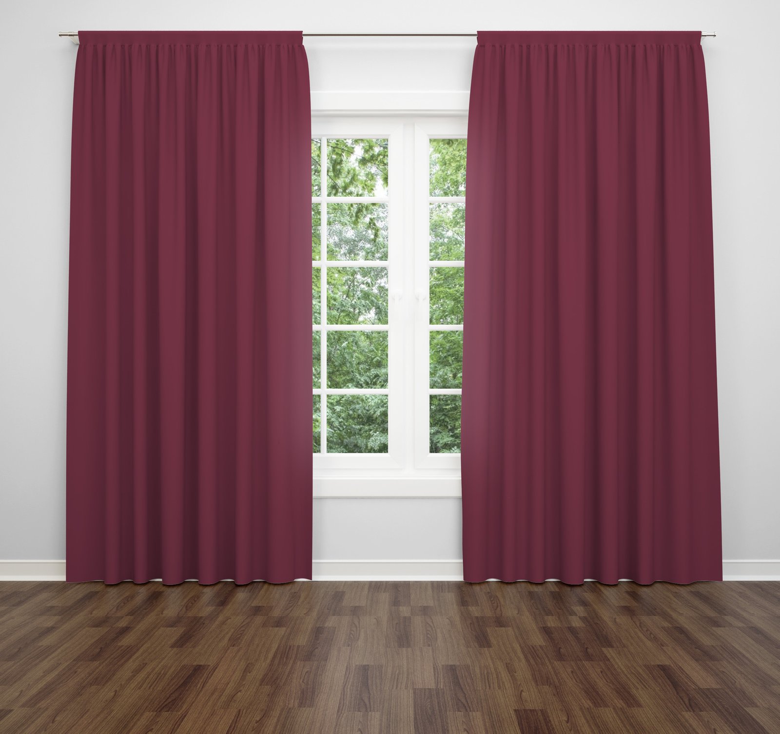 Ptextil - Плътно перде Кадифе в бордо плътно перде/завеса Кадифе бордо,