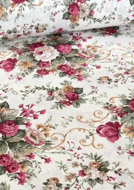 Ptextil - Покривка "Изискани розови рози" Покривка "Изискани розови рози"