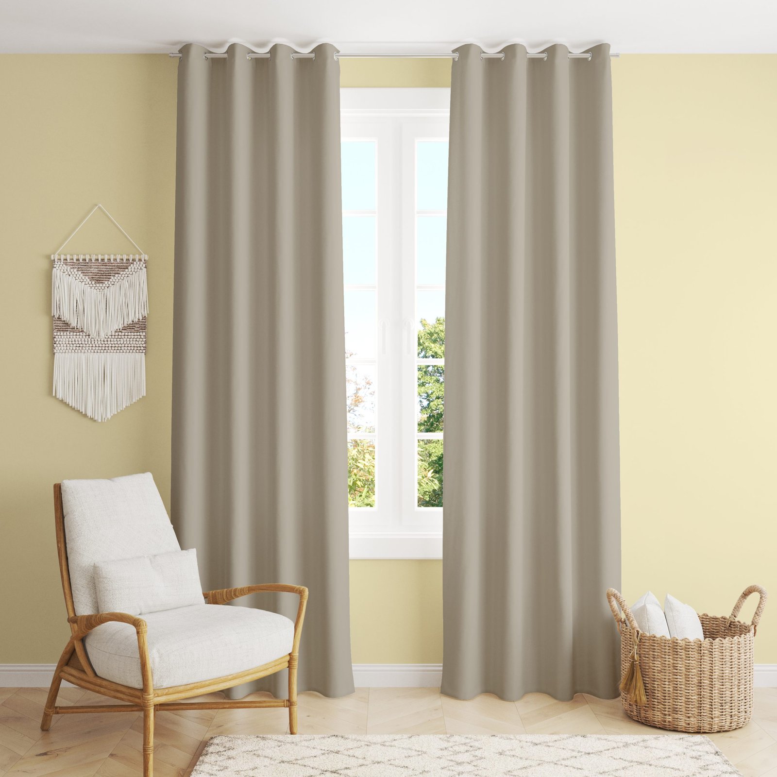 Ptextil - Плътно перде Париж 16, С перделък Завеса Париж