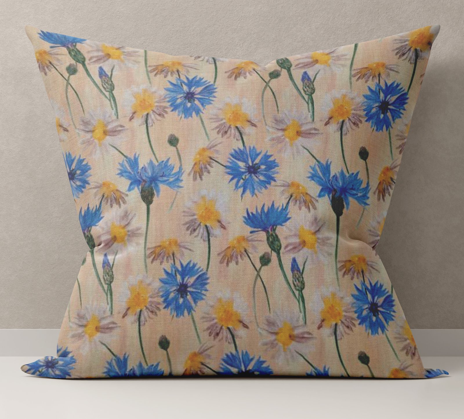 Ptextil - Декоративна калъфка Букет, 45х45 см. Декоративна калъфка Букет
