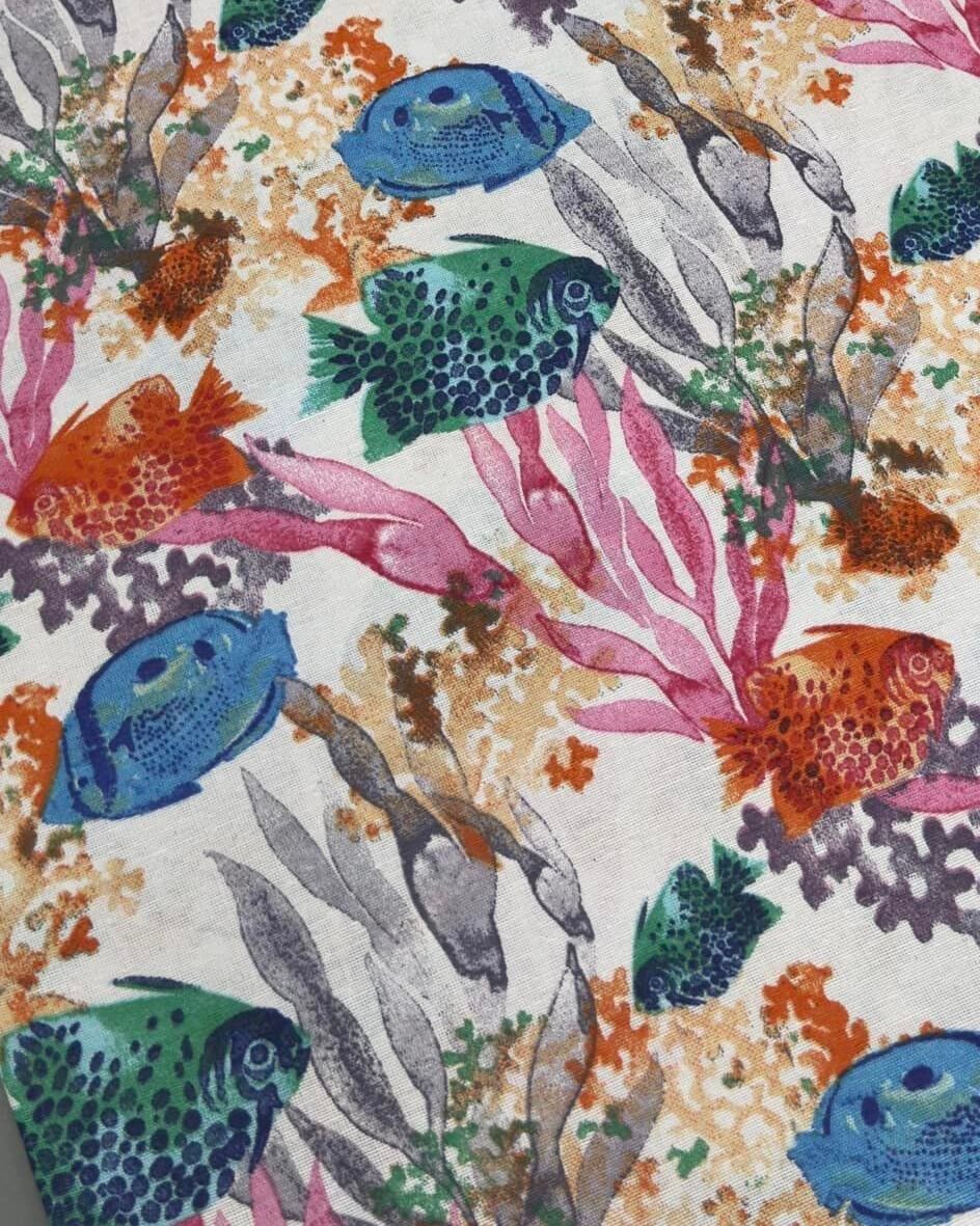 Ptextil - Тишлайфер "Морски корали" , в размер 40/140 см. Тишлайфер "Морски корали" , в размер 40/140 см. - Image 2
