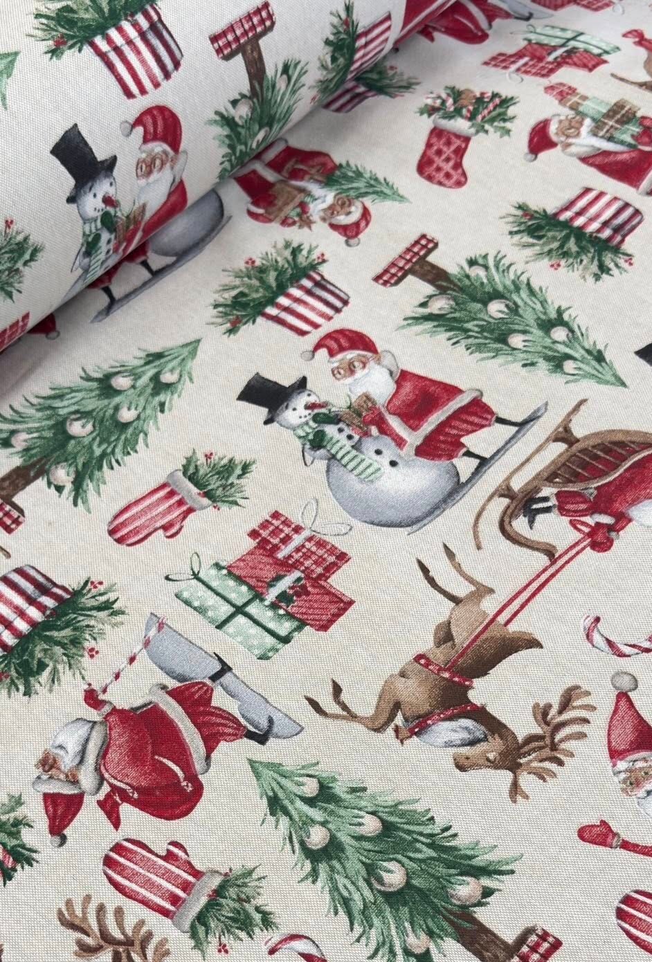 Ptextil - Покривка "Дядо Коледа" Покривка "Дядо Коледа"