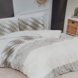 спален комплект Ранфорс 100% памук, бежов
