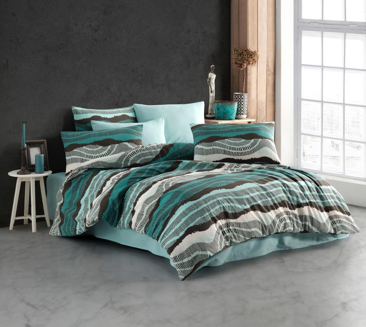 Ptextil - Спален комплект Ранфорс, 100% памук Спален комплект Ранфос, 100% памук