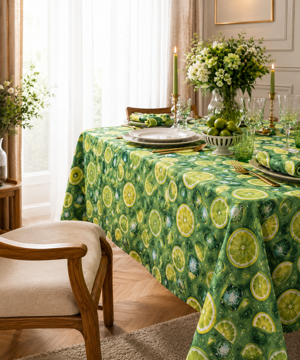 Ptextil - Хидрофобирана покривка ‘Лайм’ Покривка "лайм" Ptextil